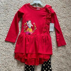 Disney Store Snow White Outfit Size 5/6